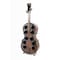 Vintiquewise Decorative 10 Bottle Wooden Cello Shaped Wine Rack 53 Inch Floor Violin QI003607L - alternate 1